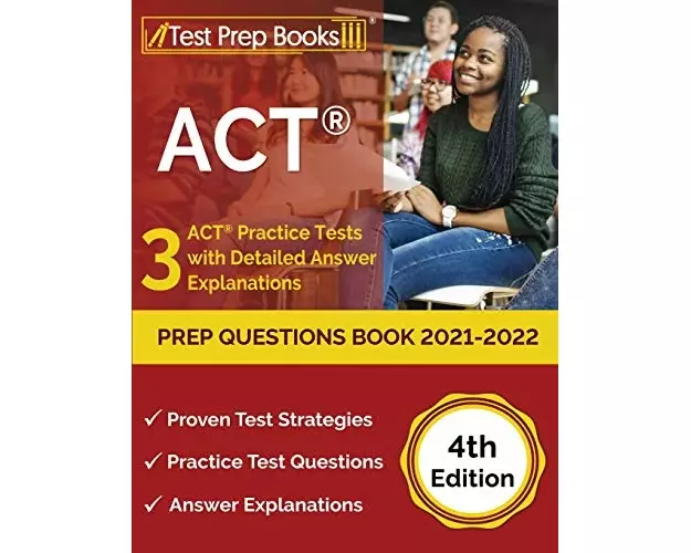ACT Prep Questions Book 2021-2022