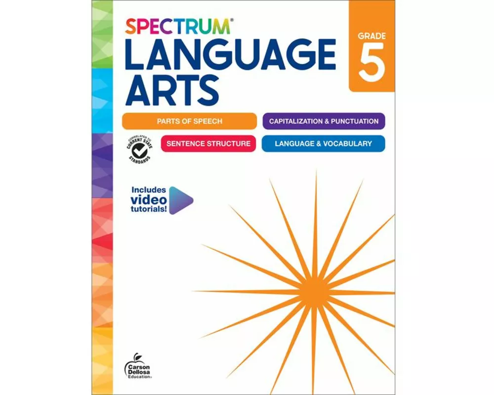 Spectrum Language Arts Workbook Grade 5