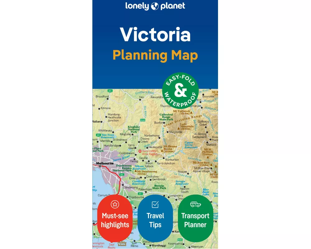 Lonely Planet Victoria Planning Map