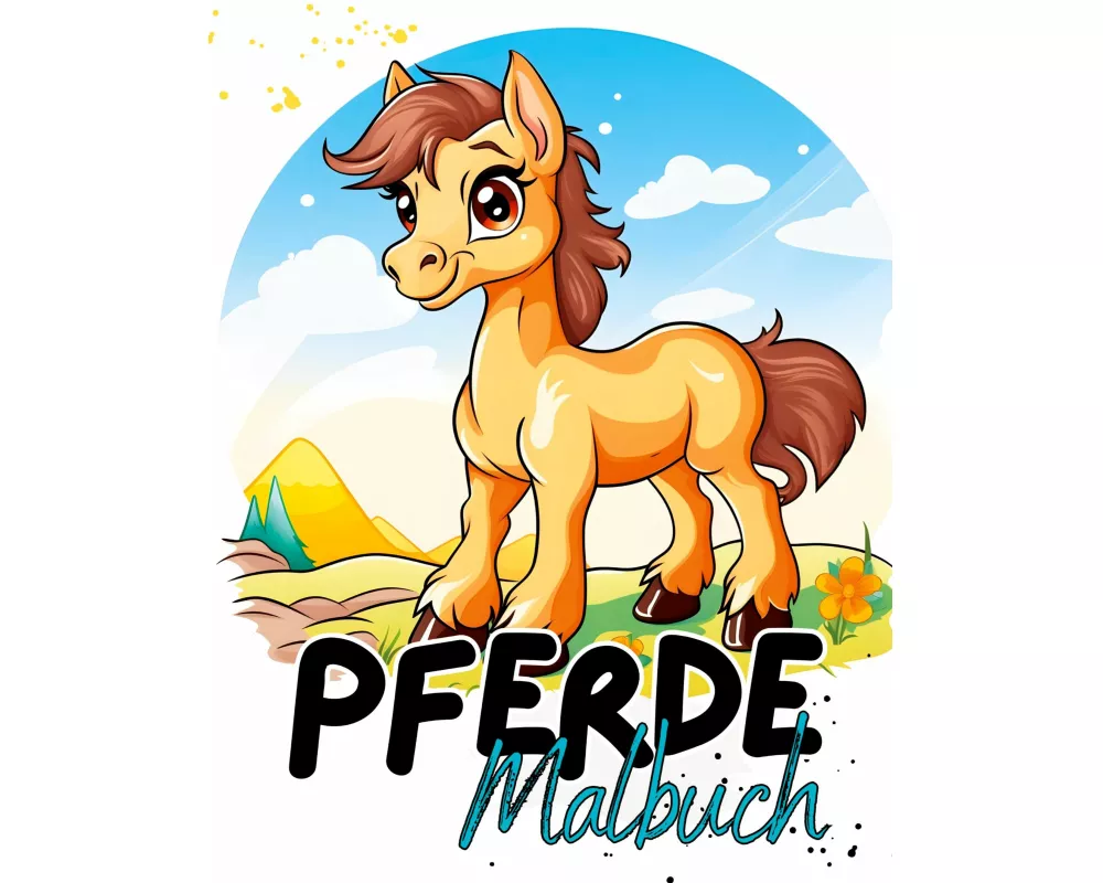 Pferde Malbuch