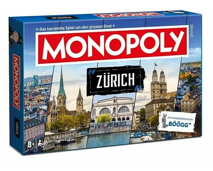 Monopoly Zürich (mit Sondertoken)