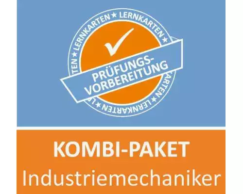 Kombi-Paket Industriemechaniker Lernkarten