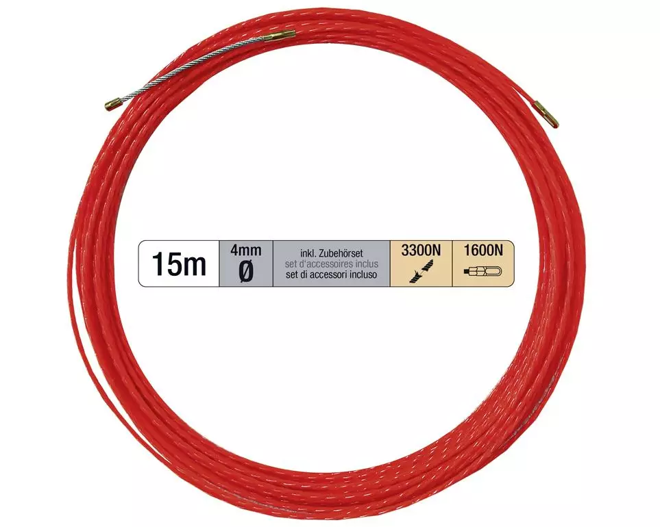STEFFEN Kabeleinzug 15m Ø 4 mm