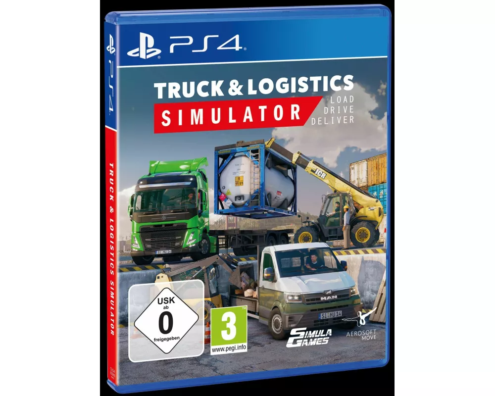 Truck & Logistics Simulator (PlayStation PS4)