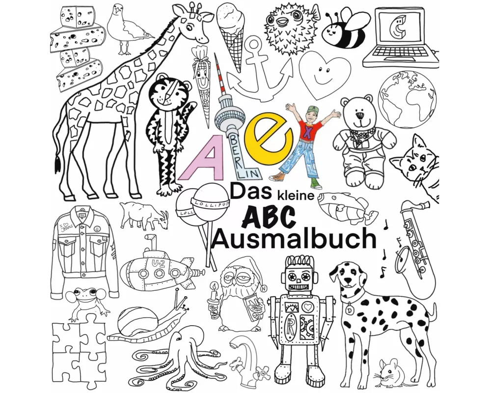 Das kleine ABC Ausmalbuch