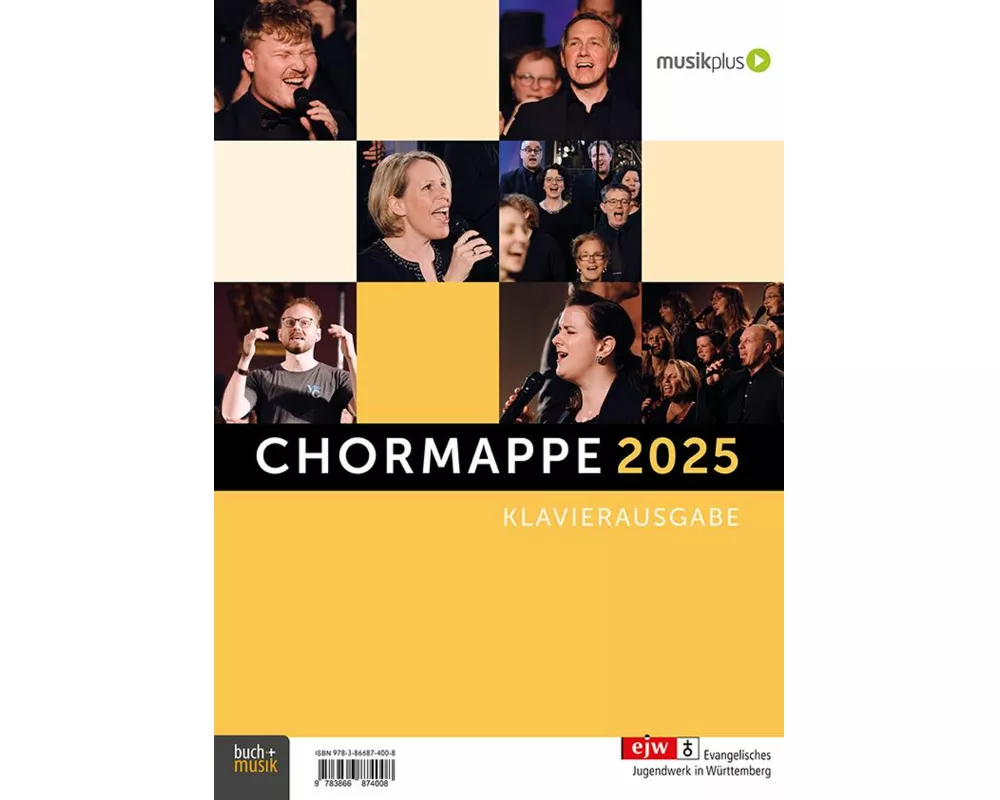 Chormappe 2025 Klavierausgabe