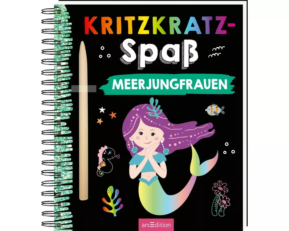 Kritzkratz-Spaß Meerjungfrauen