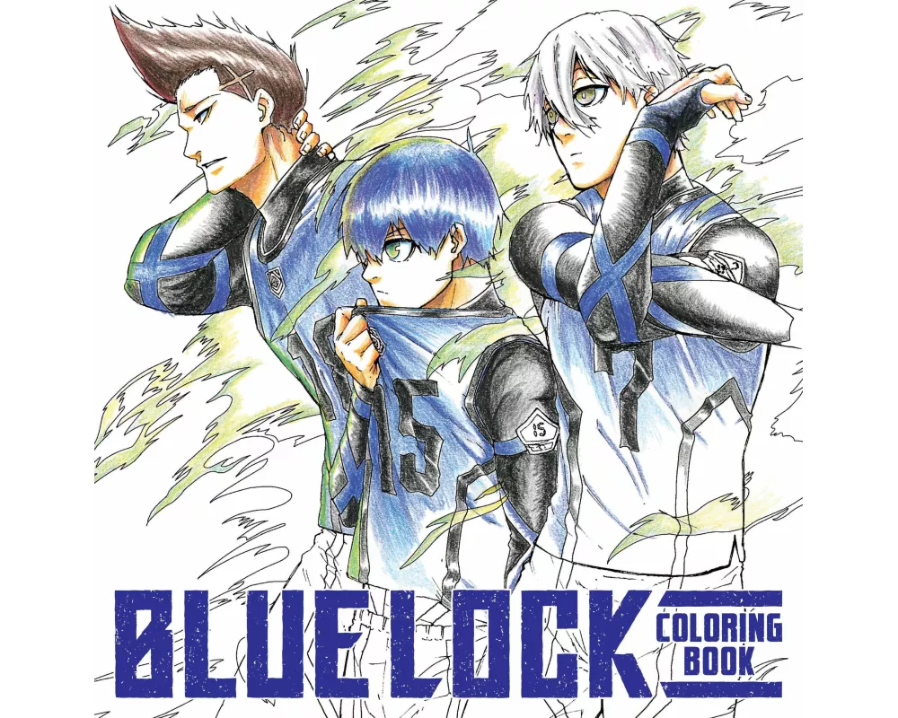 Blue Lock Coloring Book