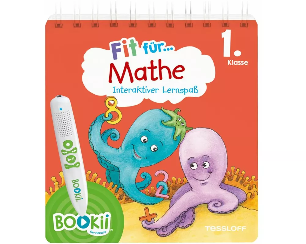 BOOKii Fit für Mathe Interaktiver Lernspaß 1. Klasse