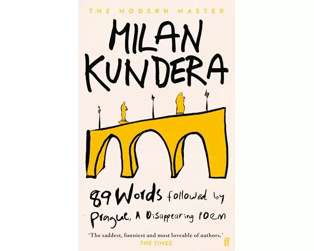 89 Words followed by Prague, A Disappearing Poem