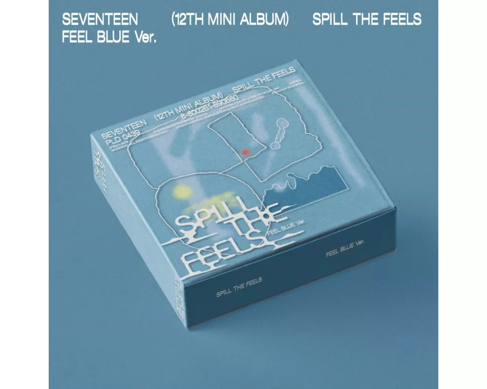 12th Mini Album 'Spill The Feels' (Blue Version)