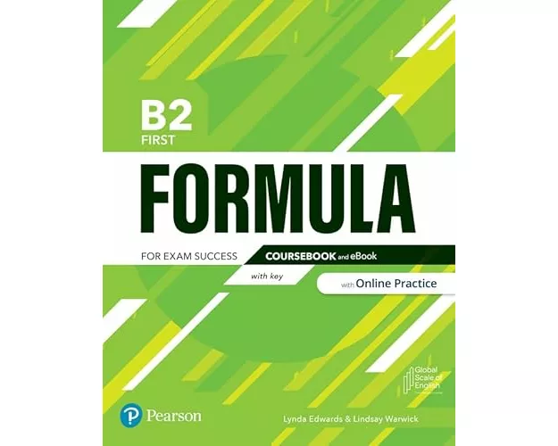 Formula B2 First Coursebook with key & eBook with Online Practice Access Code