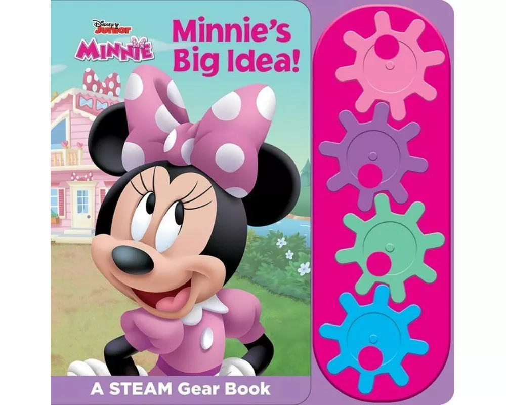 Disney Junior Minnie: Minnie's Big Idea! a Steam Gear Book
