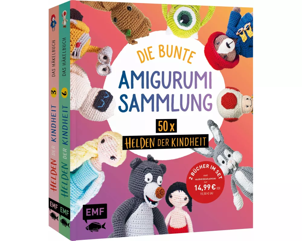 Helden der Kindheit – Die bunte Amigurumi-Sammlung für Disney-Fans