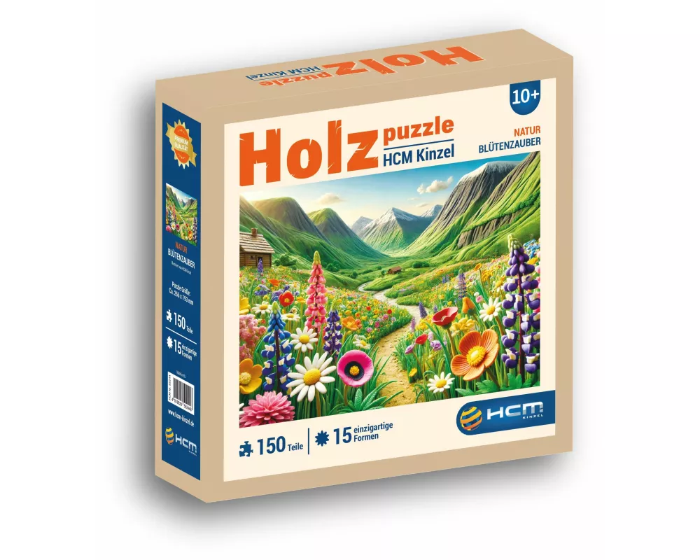 Holzpuzzle - Blütenzauber 200 Teile