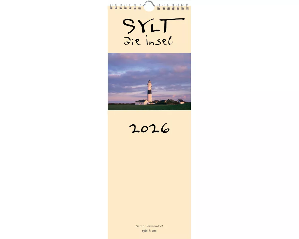 Sylt-die Insel 2026 Streifenkalender
