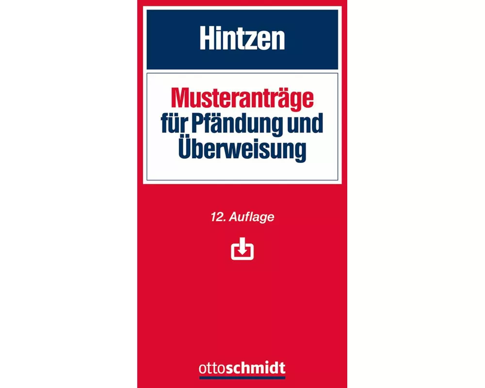 Musteranträge für Pfändung und Überweisung