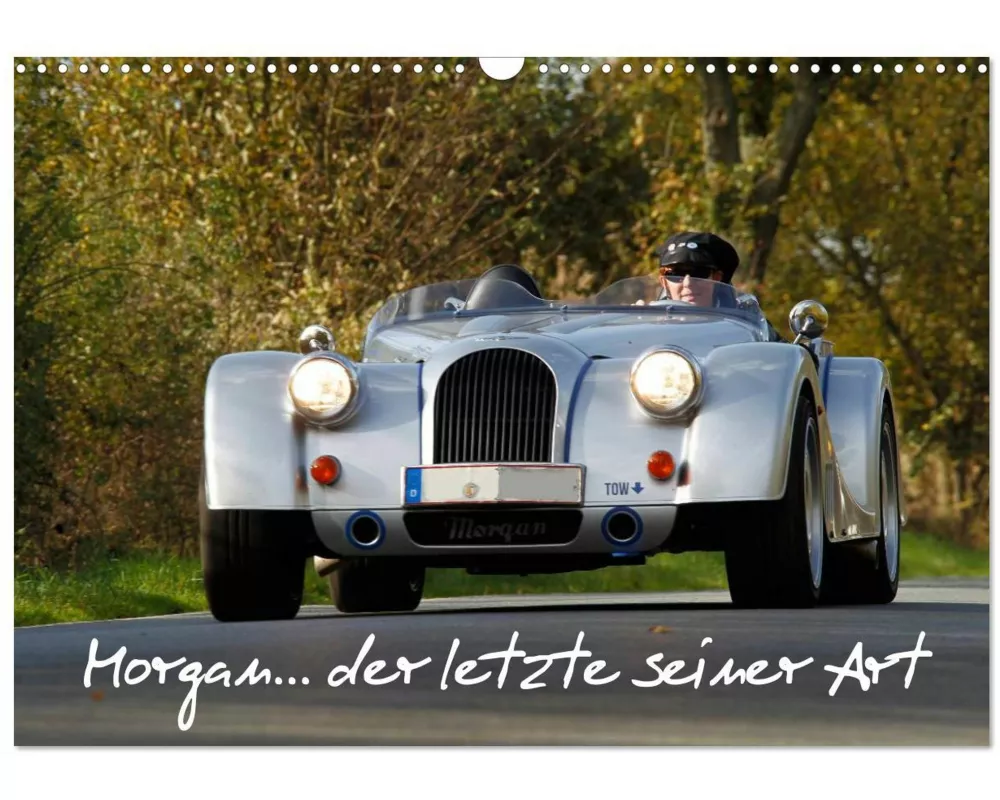 Morgan... der letzte seiner Art (Wandkalender 2026 DIN A3 quer), CALVENDO Monatskalender