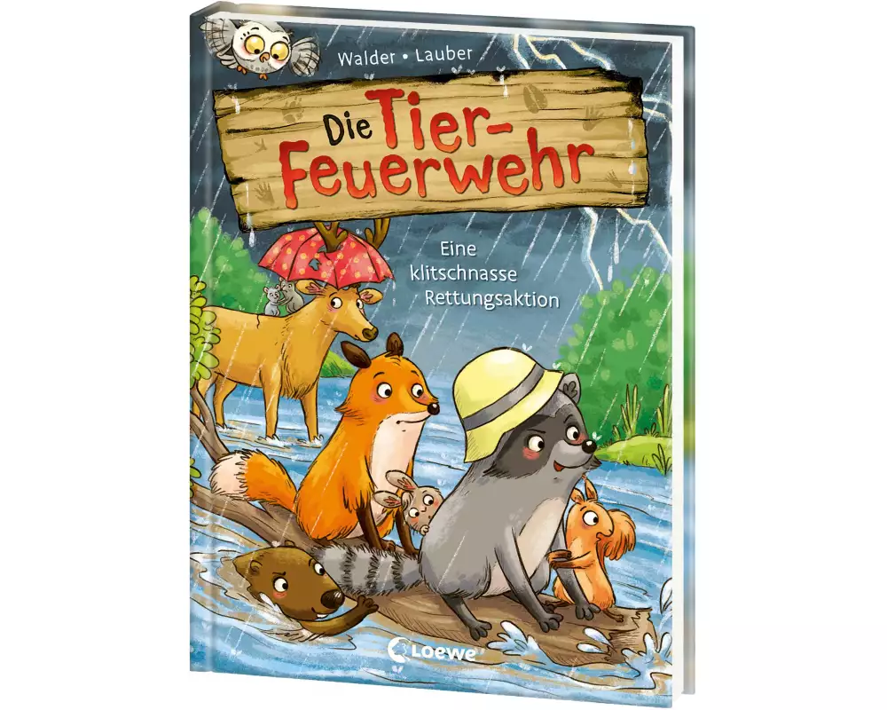 Die Tier-Feuerwehr (Band 2) - Eine klitschnasse Rettungsaktion