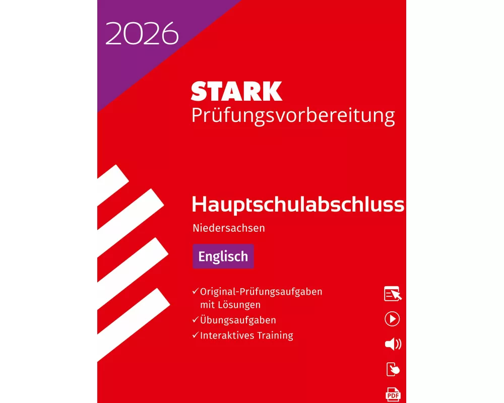 STARK Englisch - Hauptschulabschluss 2026 Niedersachsen - Prüfungsvorbereitung inkl. Lösungen