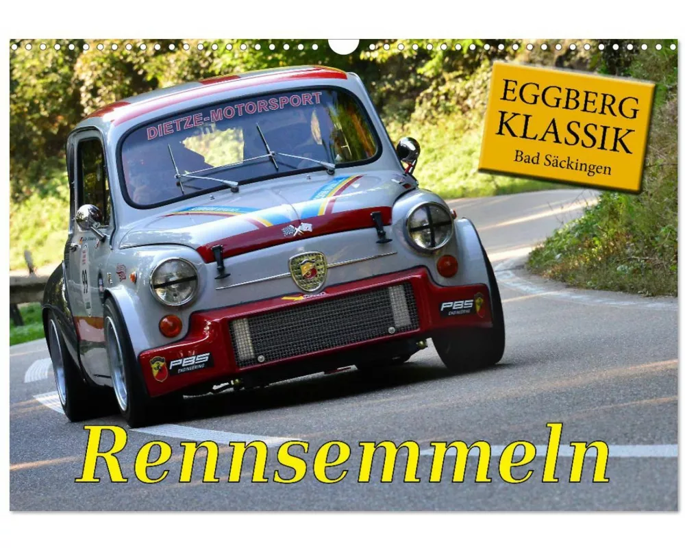 Rennsemmeln (Wandkalender 2026 DIN A3 quer), CALVENDO Monatskalender