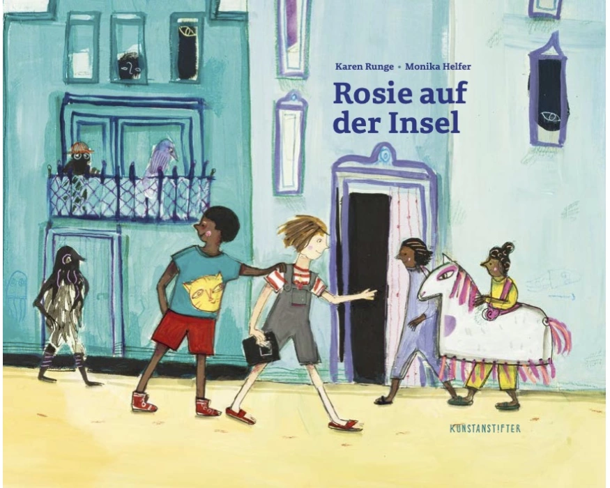 Rosie auf der Insel