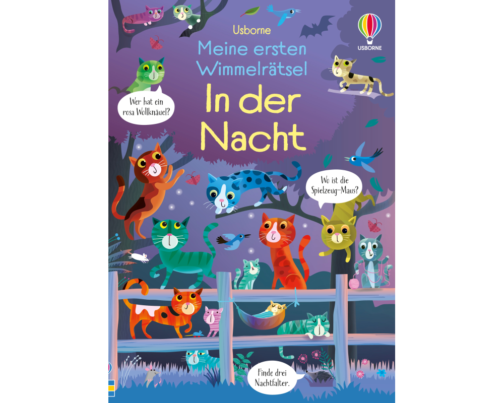 Meine ersten Wimmelrätsel: In der Nacht