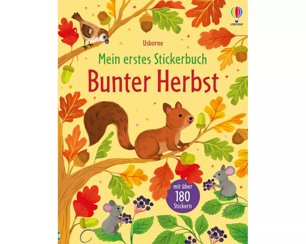 Mein erstes Stickerbuch: Bunter Herbst
