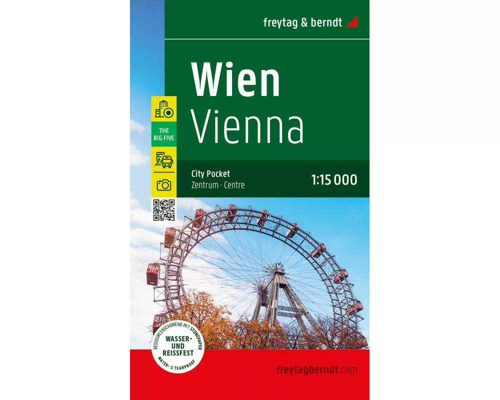 Wien, Stadtplan 1:15.000, freytag & berndt