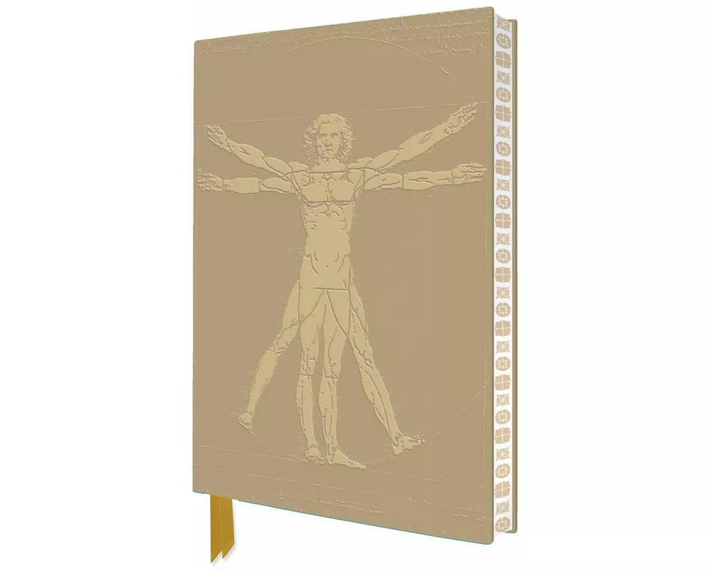 Da Vinci: Vitruvian Man Artisan Art Notebook (Flame Tree Journals)