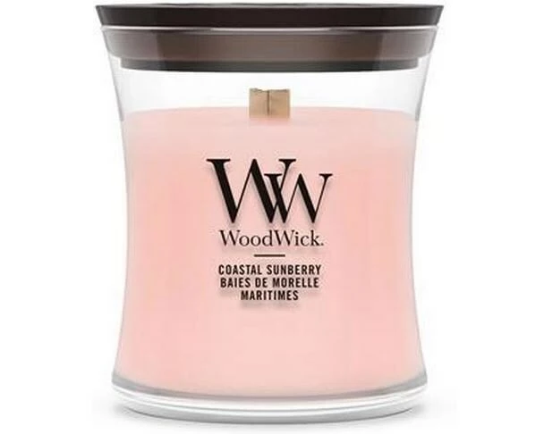 Woodwick Duftkerze Coastal Sunberry Mini Jar