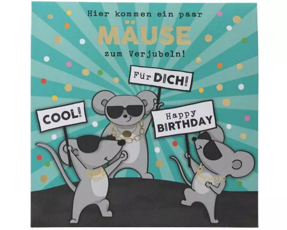 Depesche Musikkarte Pop Up – Motiv 29 15.5 x 15.5 cm