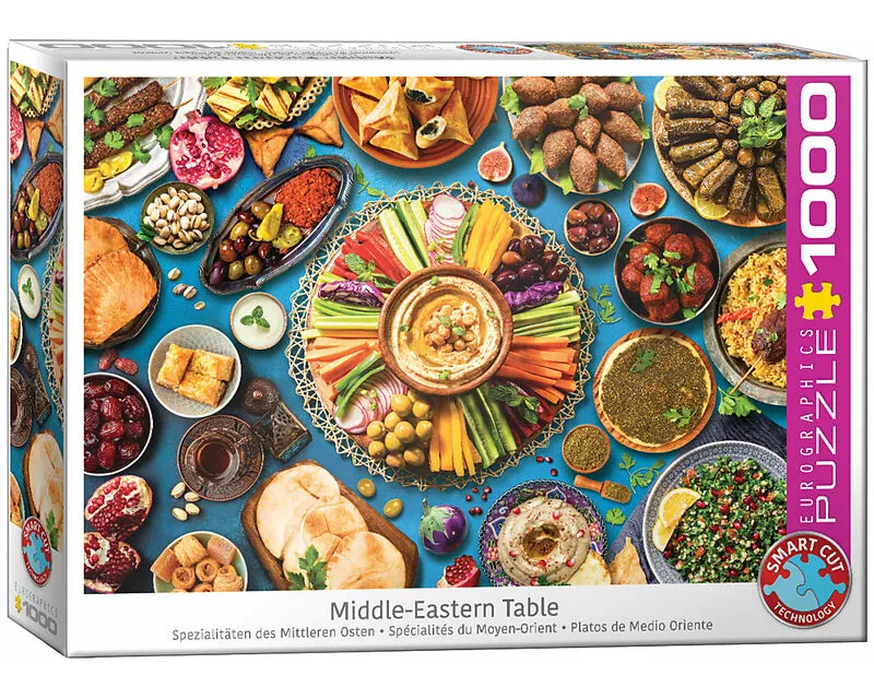 Puzzle 1000 Teile - Middle Eastern Table