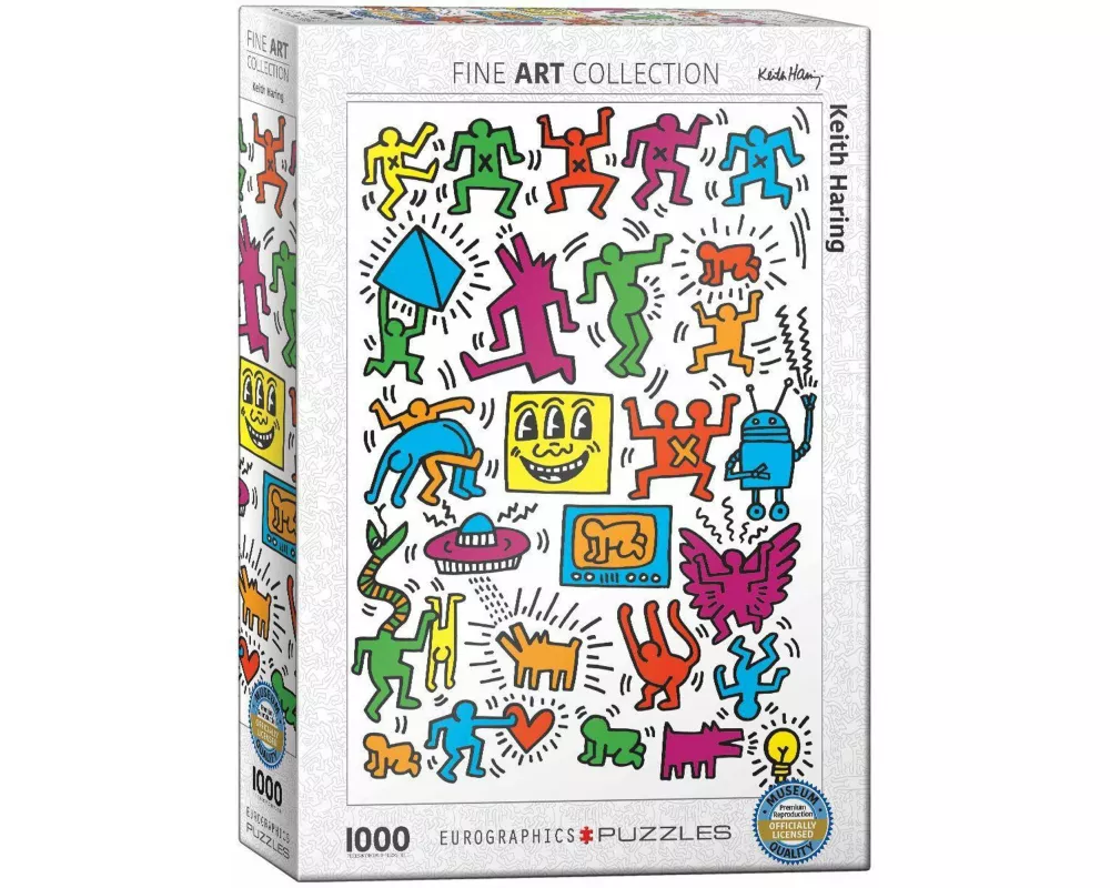 Collage by Keith Haring