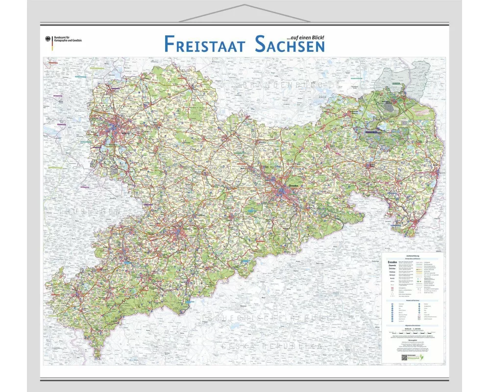 Freistaat Sachsen auf einen Blick!