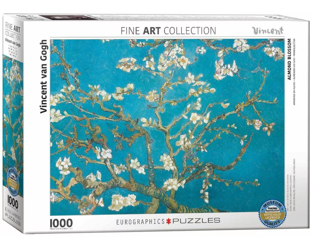 Puzzle 1000 Teile - van Gogh V: Almond Blossom by van Gogh
