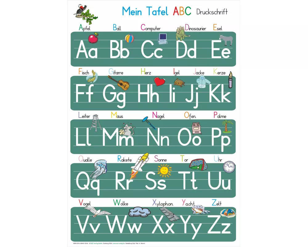 Mein Tafel-ABC in Druckschrift