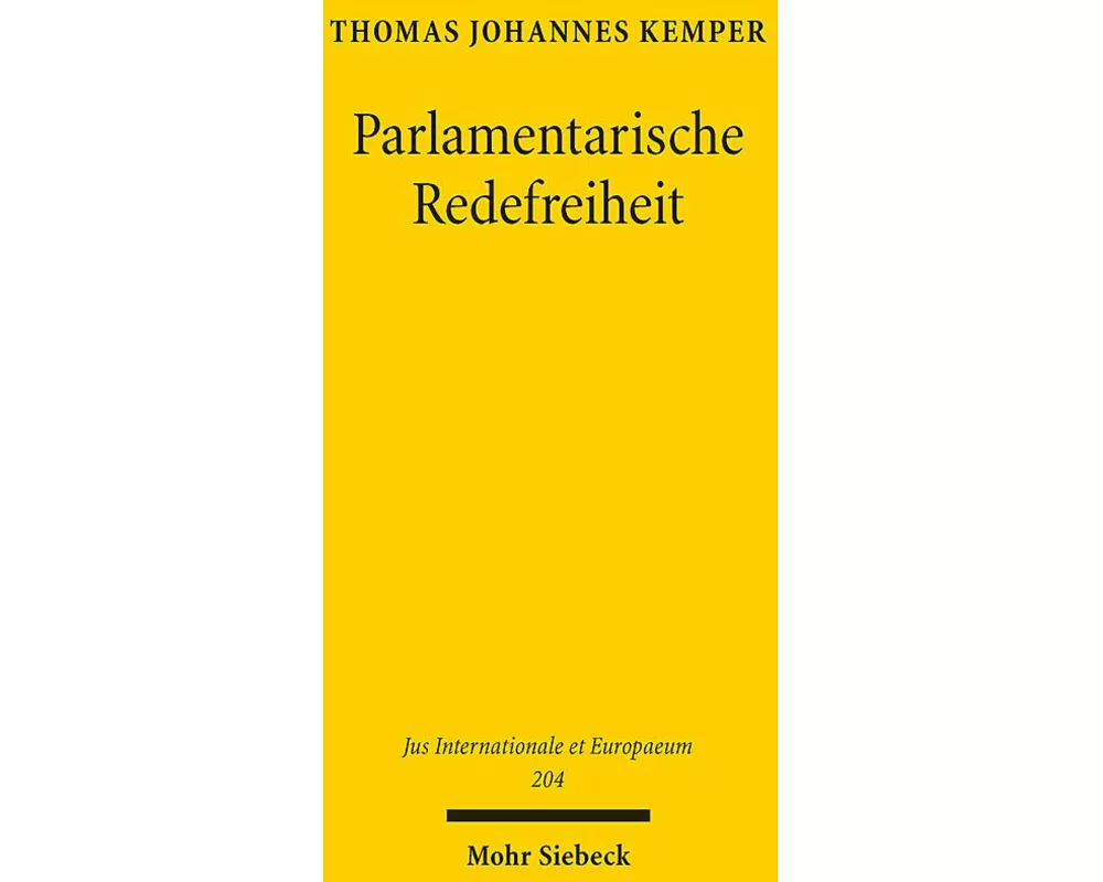 Parlamentarische Redefreiheit