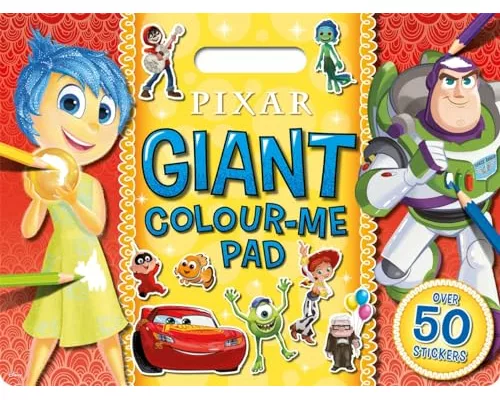 Pixar: Giant Colour-Me Pad