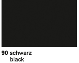URSUS Seidenpapier 50x70cm 4642290 schwarz 6 Bogen