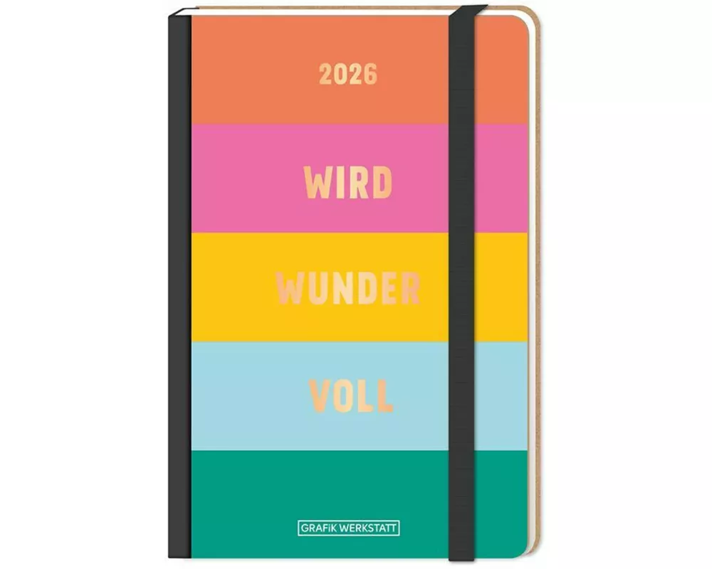 Terminplaner Letterart 2026 wird wundervoll