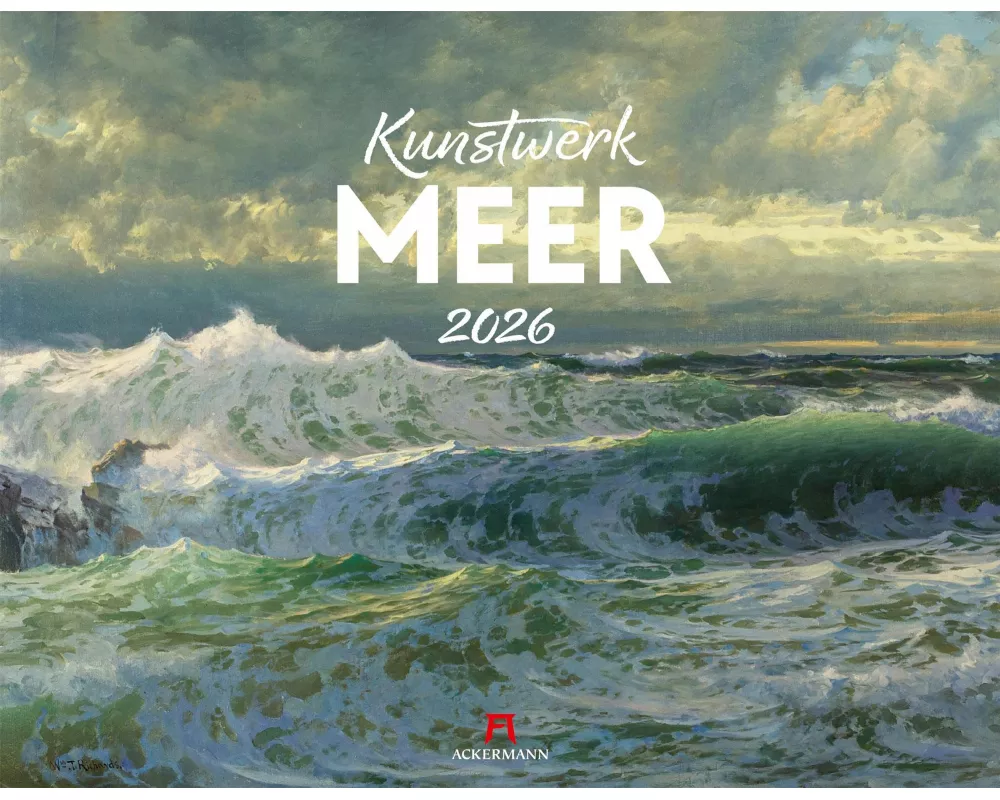 Kunstwerk Meer Kalender 2026