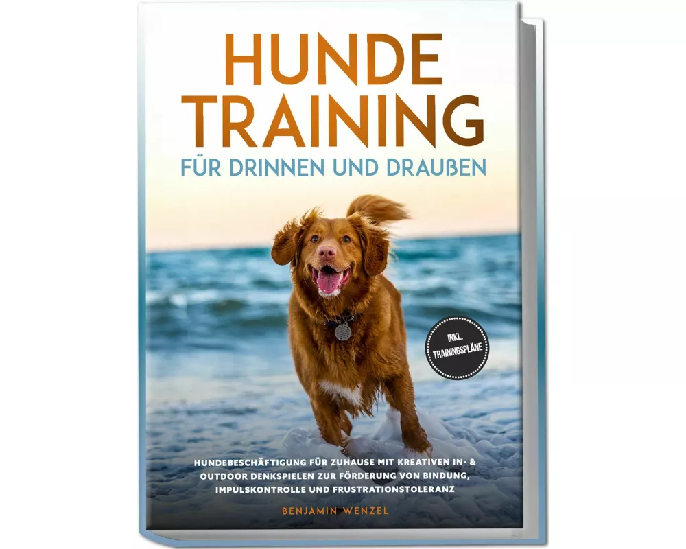 Hundetraining für drinnen und draußen: Hundebeschäftigung für zuhause mit kreativen In- & Outdoor Denkspielen zur Förderung von Bindung, Impulskontrol