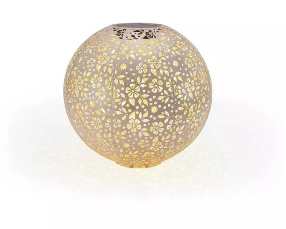 STT Windlicht Solar Antic Ball Carrera Ø 40 cm, Hellrosa