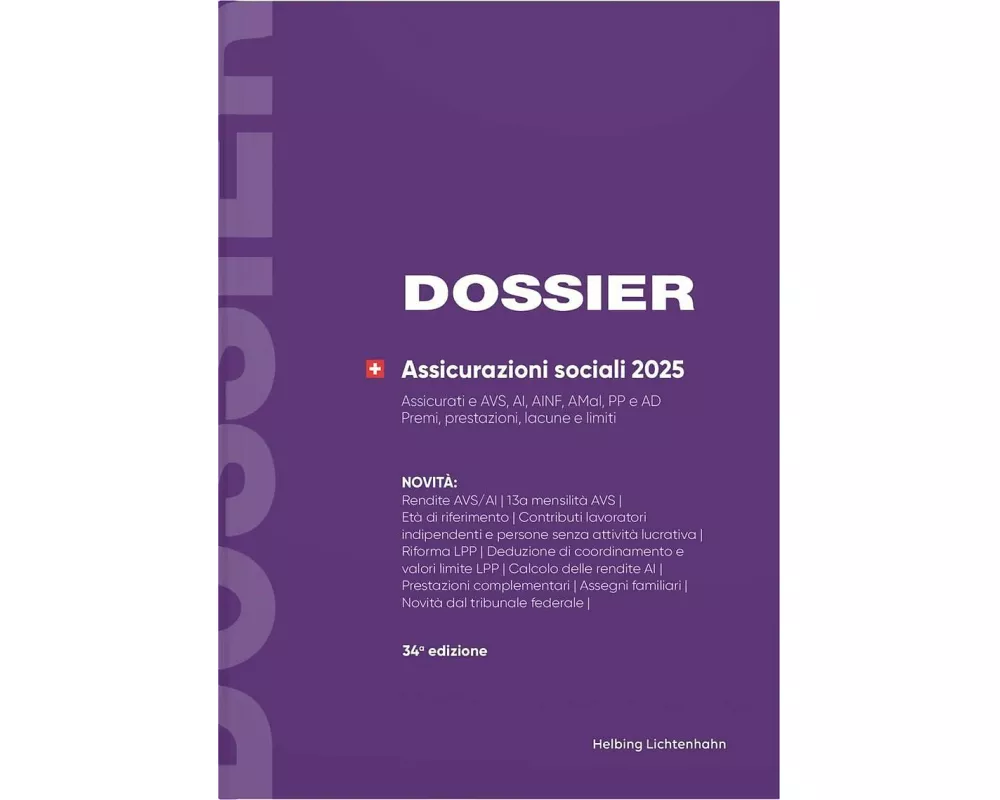 DOSSIER Assicurazioni sociali 2025