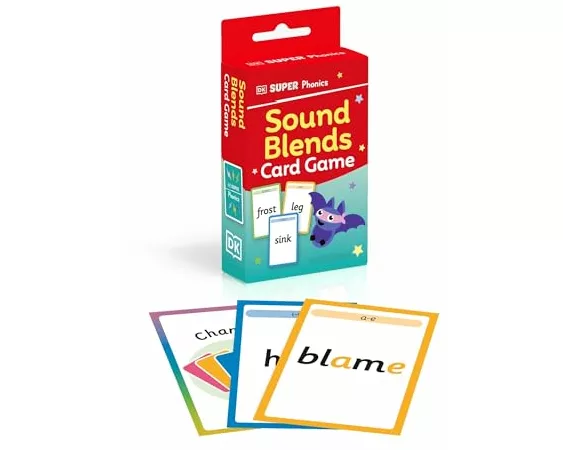 DK Super Phonics Sound Blends Card Game