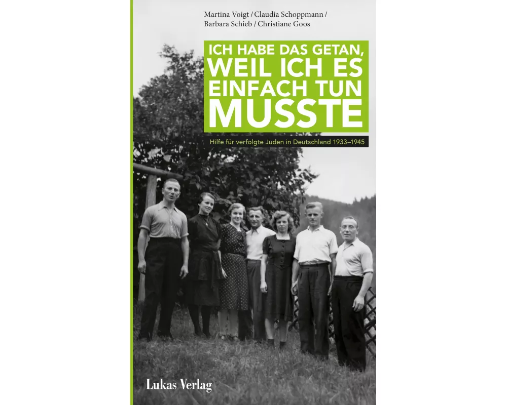 Ich habe das getan, weil ich es einfach tun musste