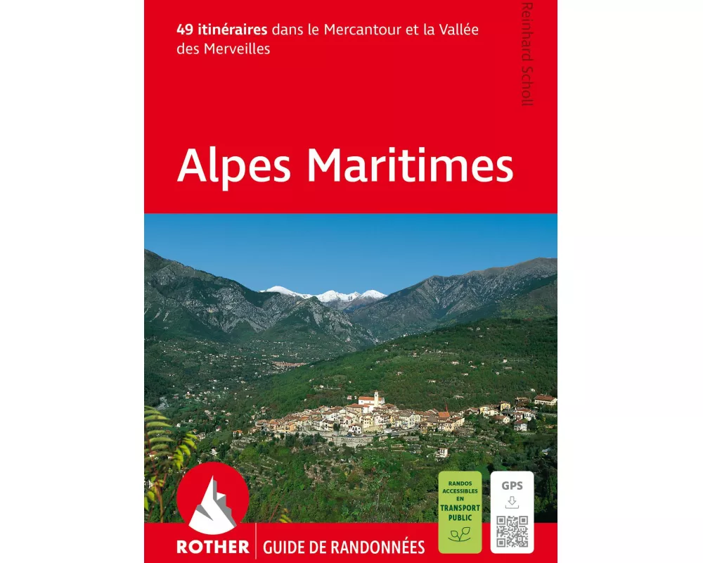Alpes Maritimes (Rother Guide de randonnées)