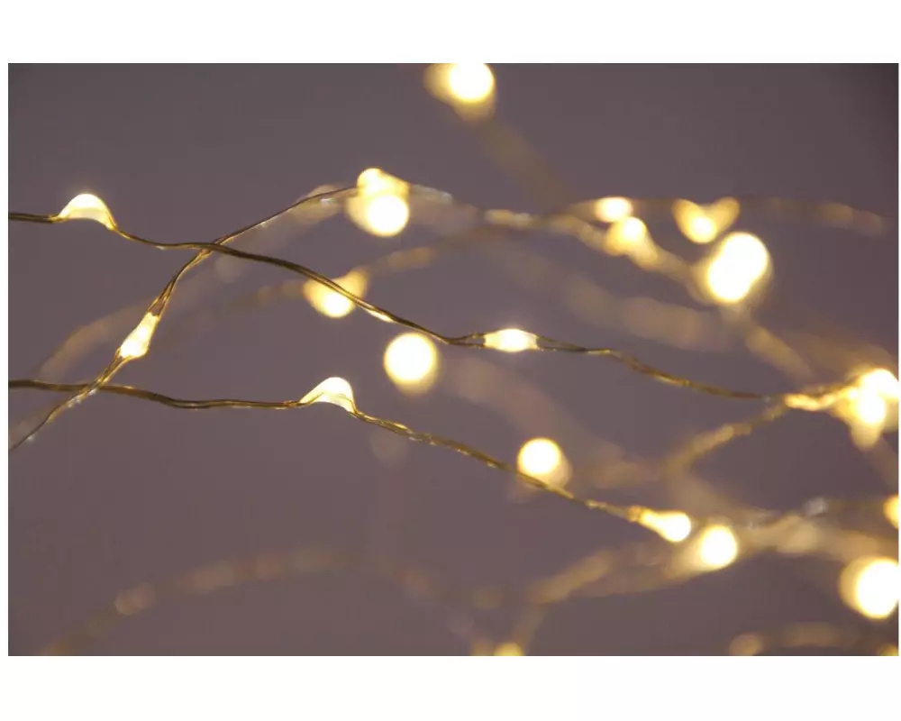Dameco LED Micro Draht Lichterkette, 390 cm