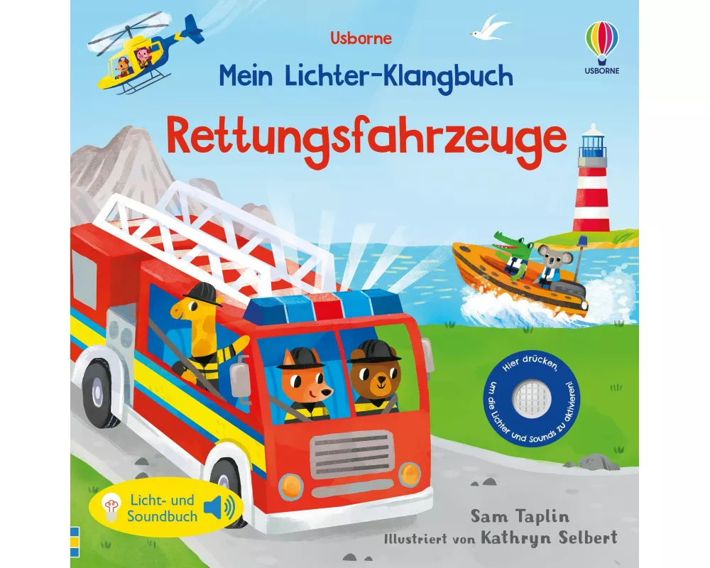 Mein Lichter-Klangbuch: Rettungsfahrzeuge